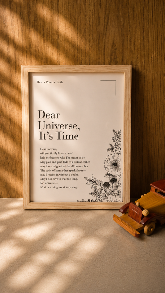 Dear Universe